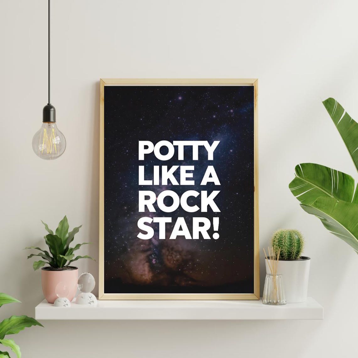 Funny Toilet Bathroom Wall Art Print - Image 2