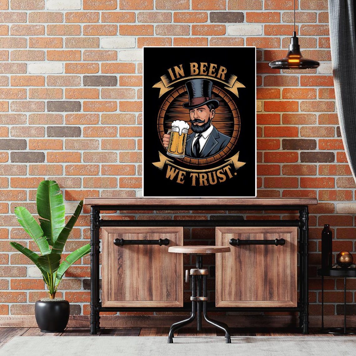 Beer Wall Art, Funny Beer Humour Poster - Image 5