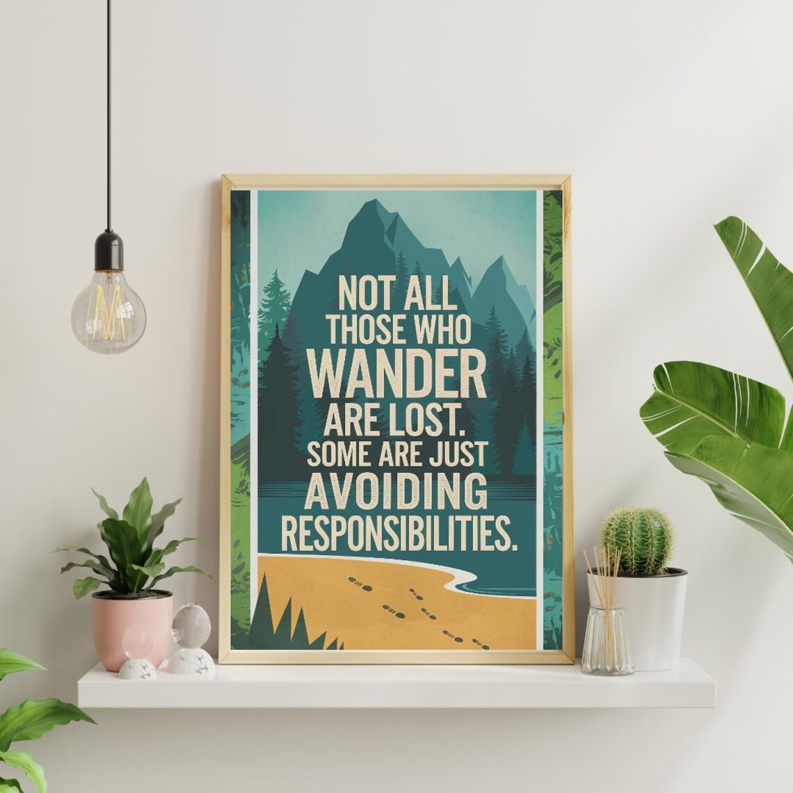 Funny Bathroom Print, Toilet Humor Quote - Image 2