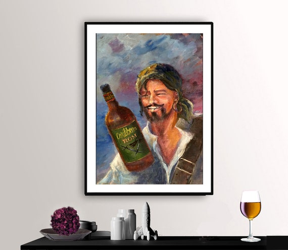 Rhum Vintage Fooddrink Poster Poster Paper Or Print Gift Idea Wall Decor