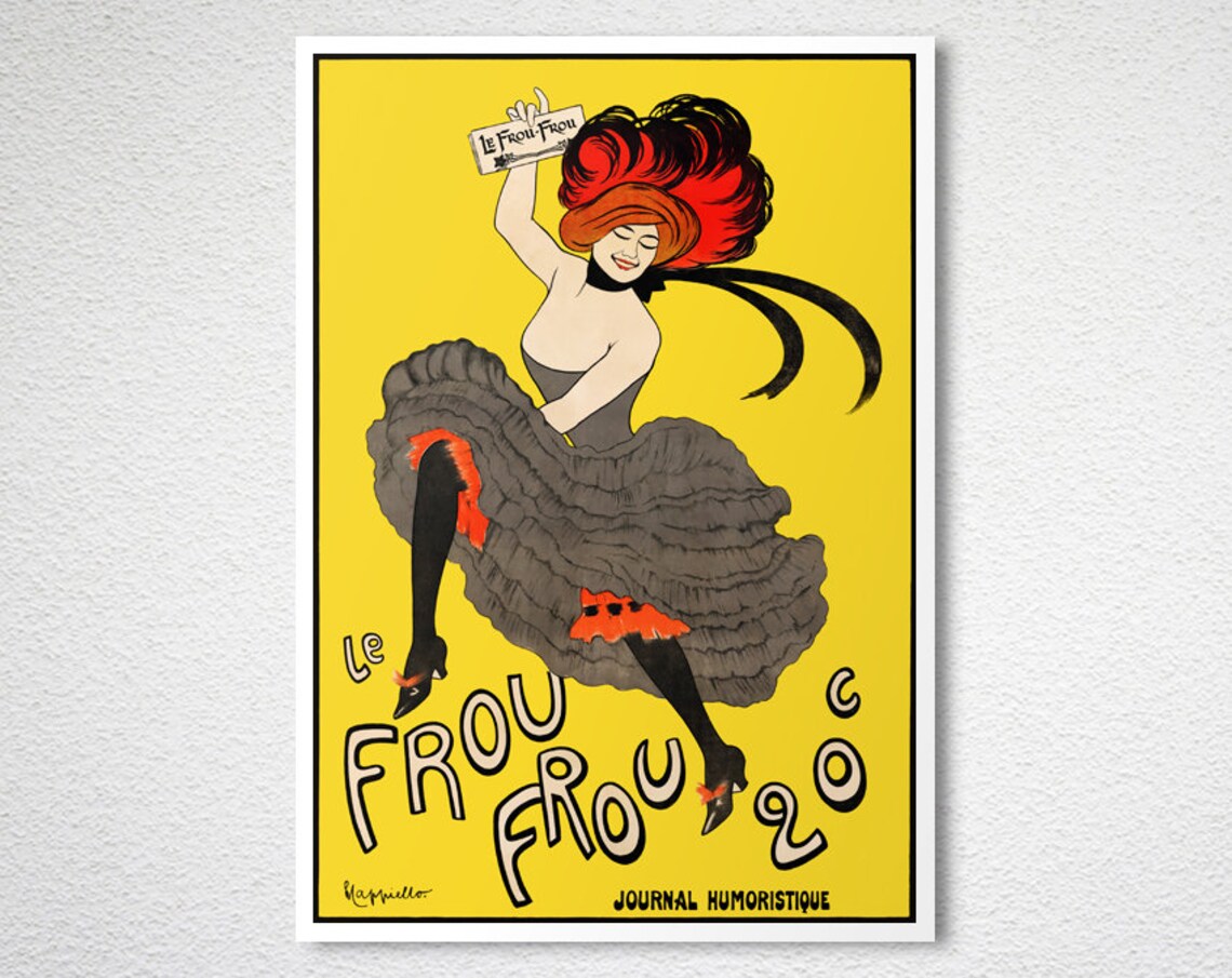 Le Frou Frou Vintage Entertainment Poster - Image 2