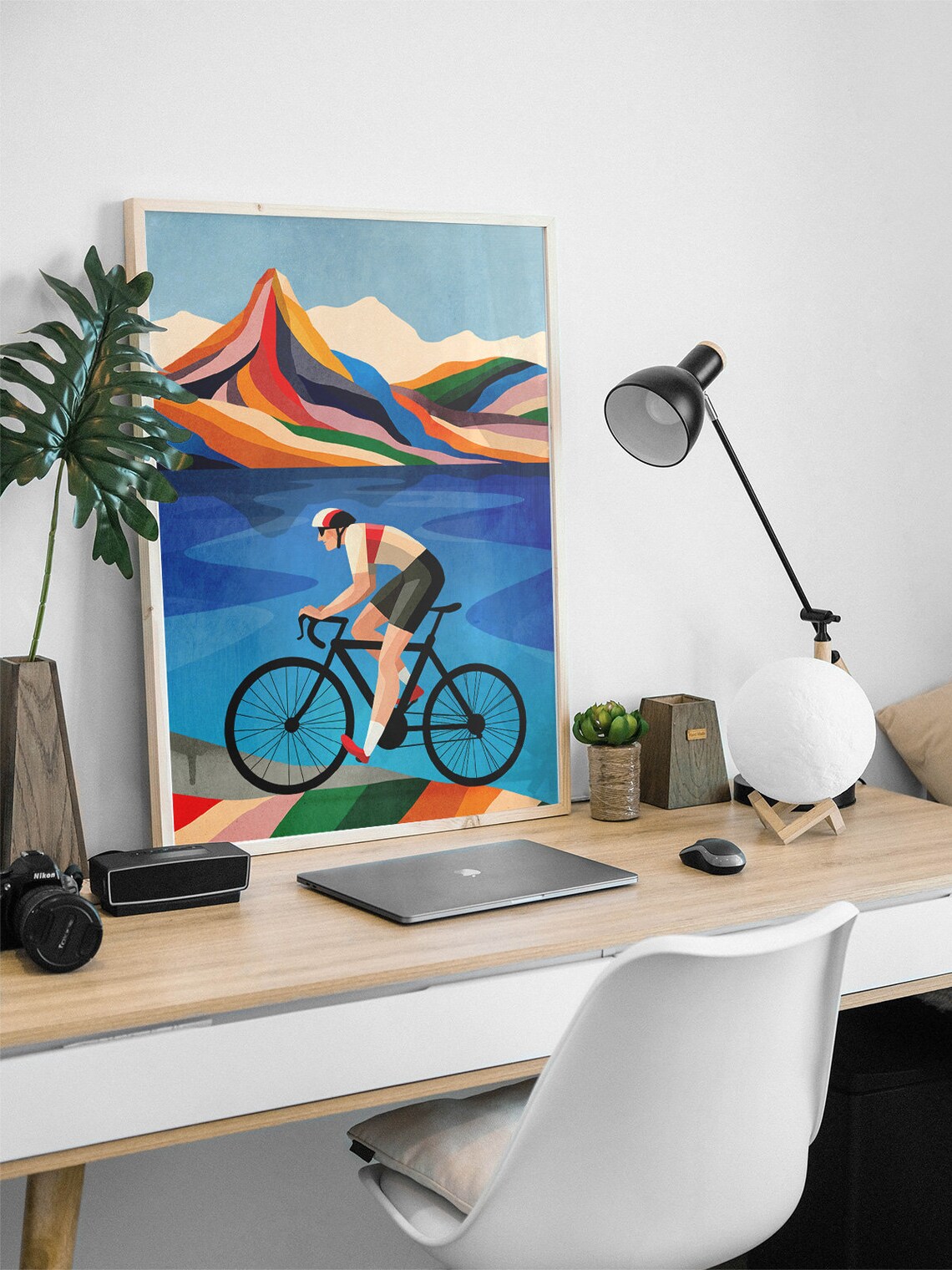 Cycling Print for Living Room or Office Decor - Image 2