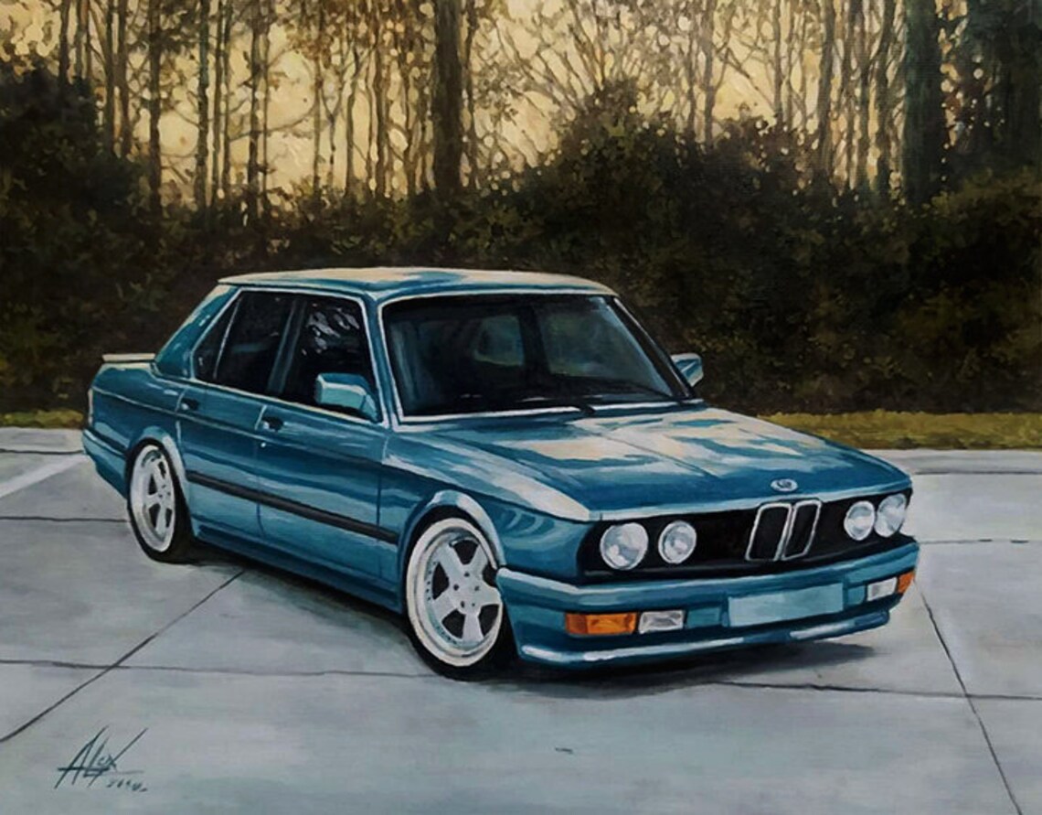 Custom Car Portrait, Personalized Vehicle Art Print - Image 2