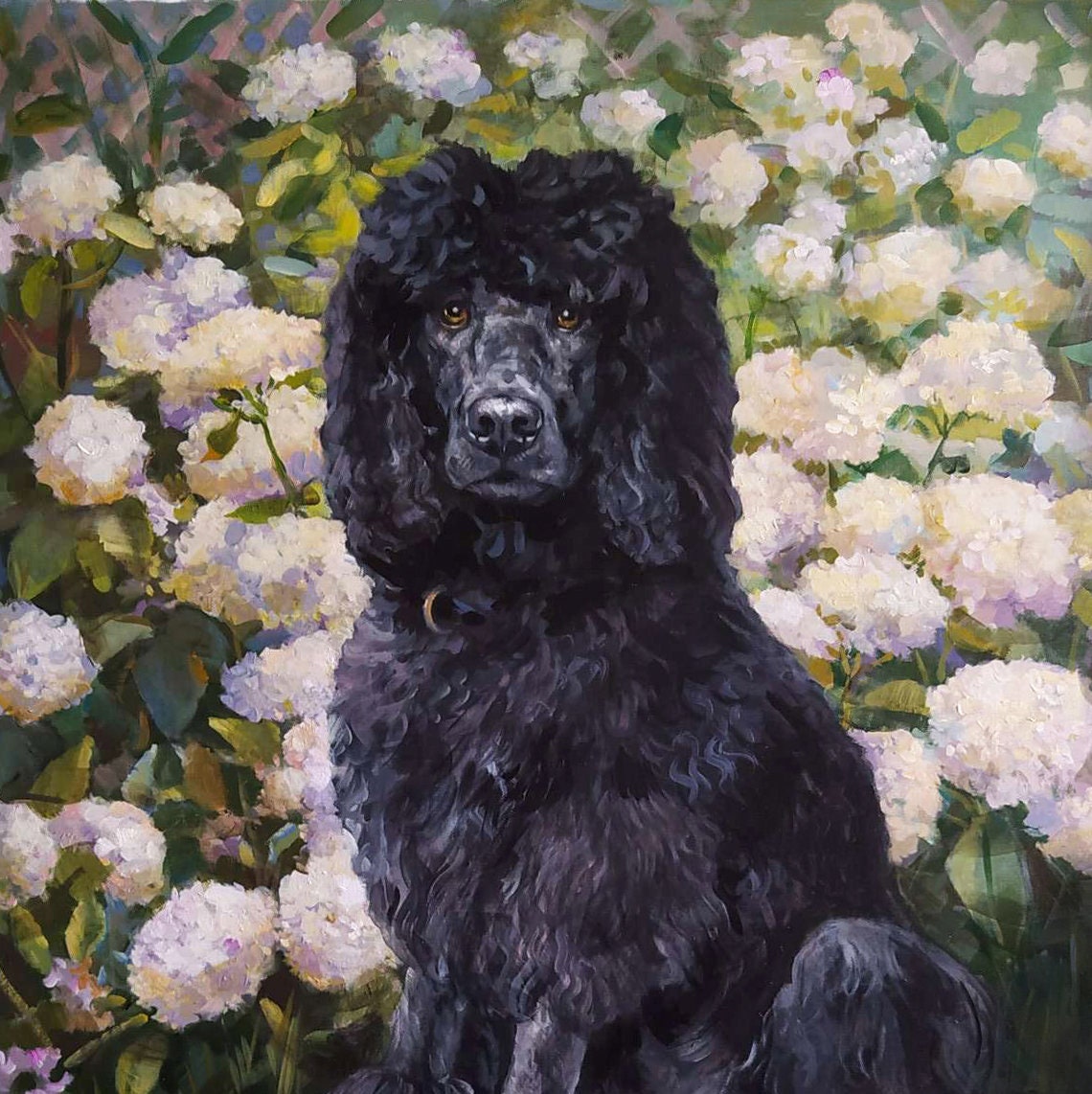 Portrait Of A Dog Portrait Of A Pet Personal Portrait Of A Dog Portrait Oil On Portrait Of A Handmade Pet Portrait As A Gift