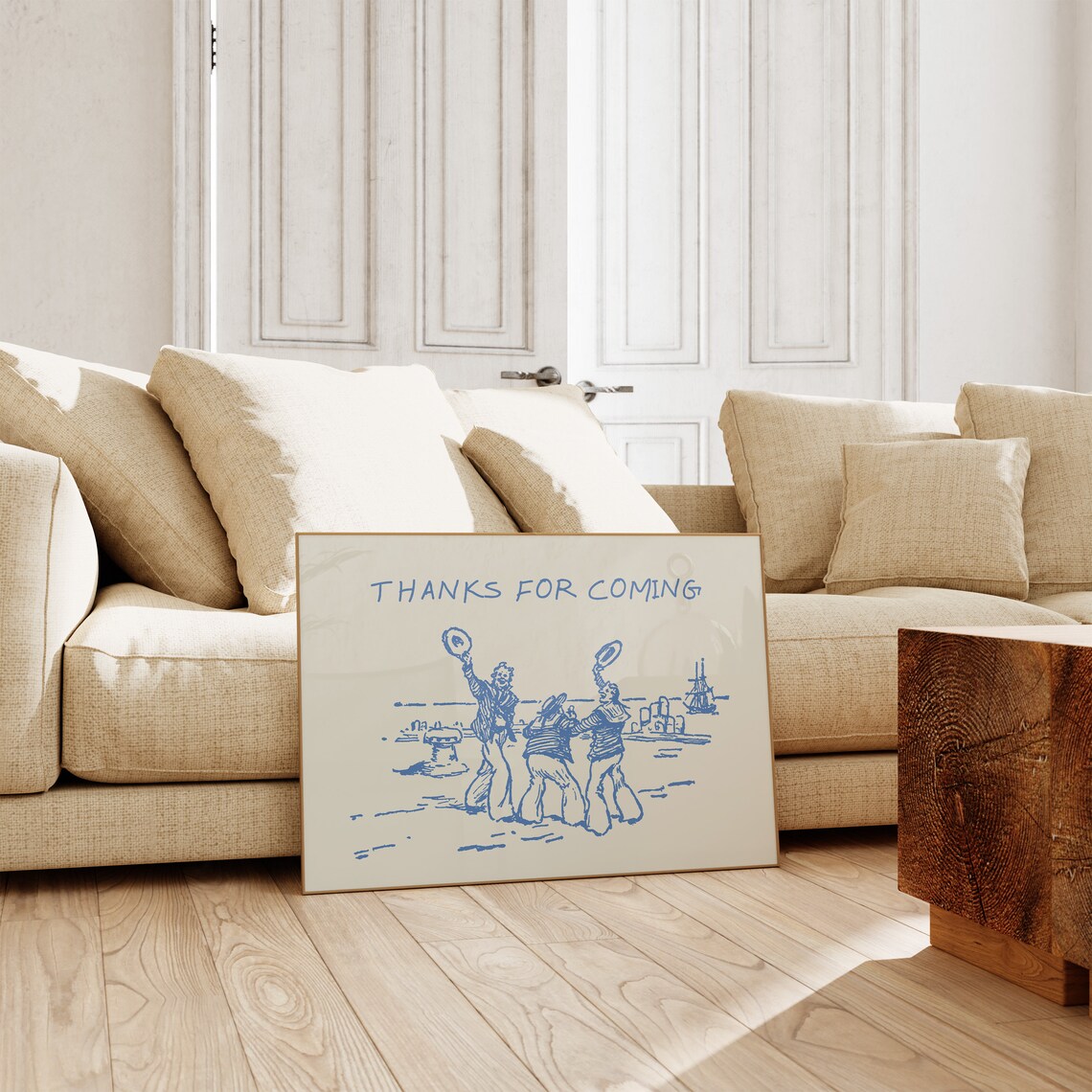 Thanks For Coming Living Room Wall Art Print - Image 2