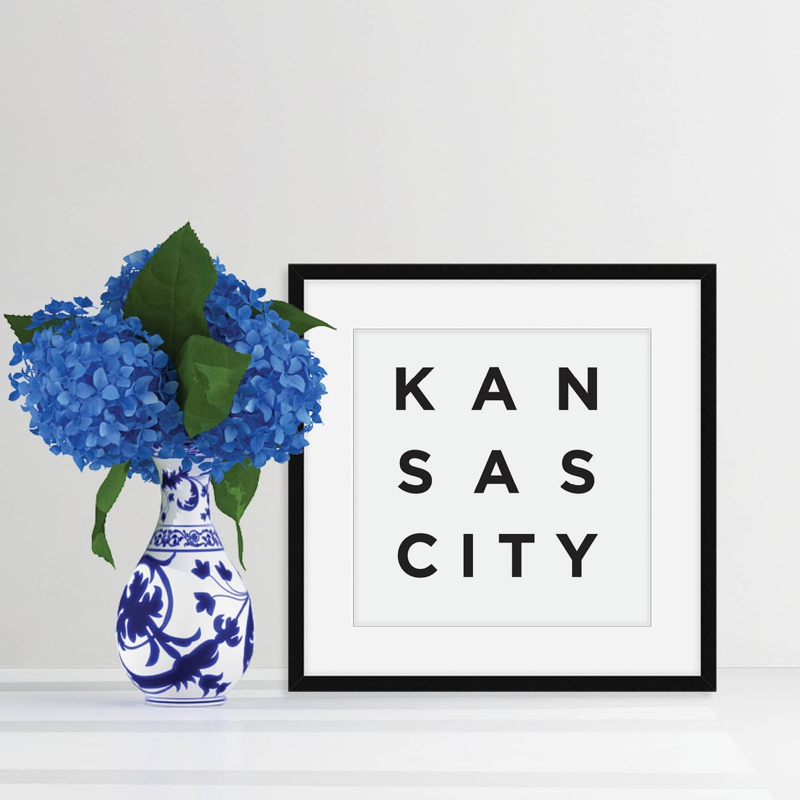 Kansas City Poster Kansas City Print Kansas City Wall Art Minimalist City Wall Art Travel Art Black And White Modern Art