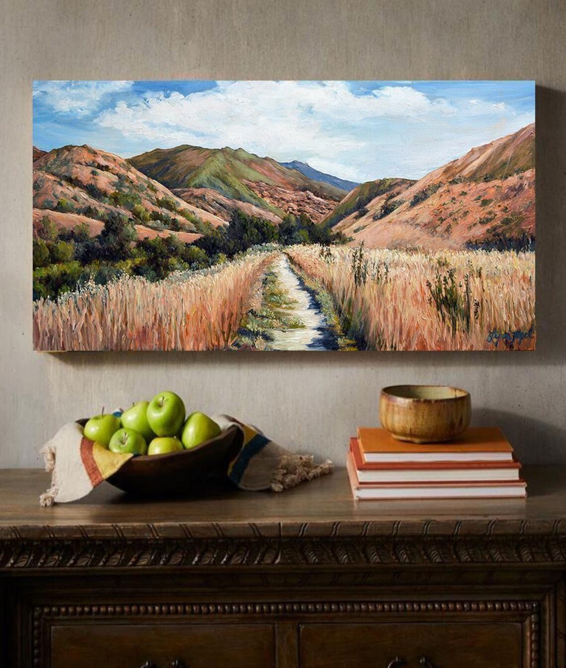 Panoramic Landscape Art Print, Gallery Wrap - Image 5