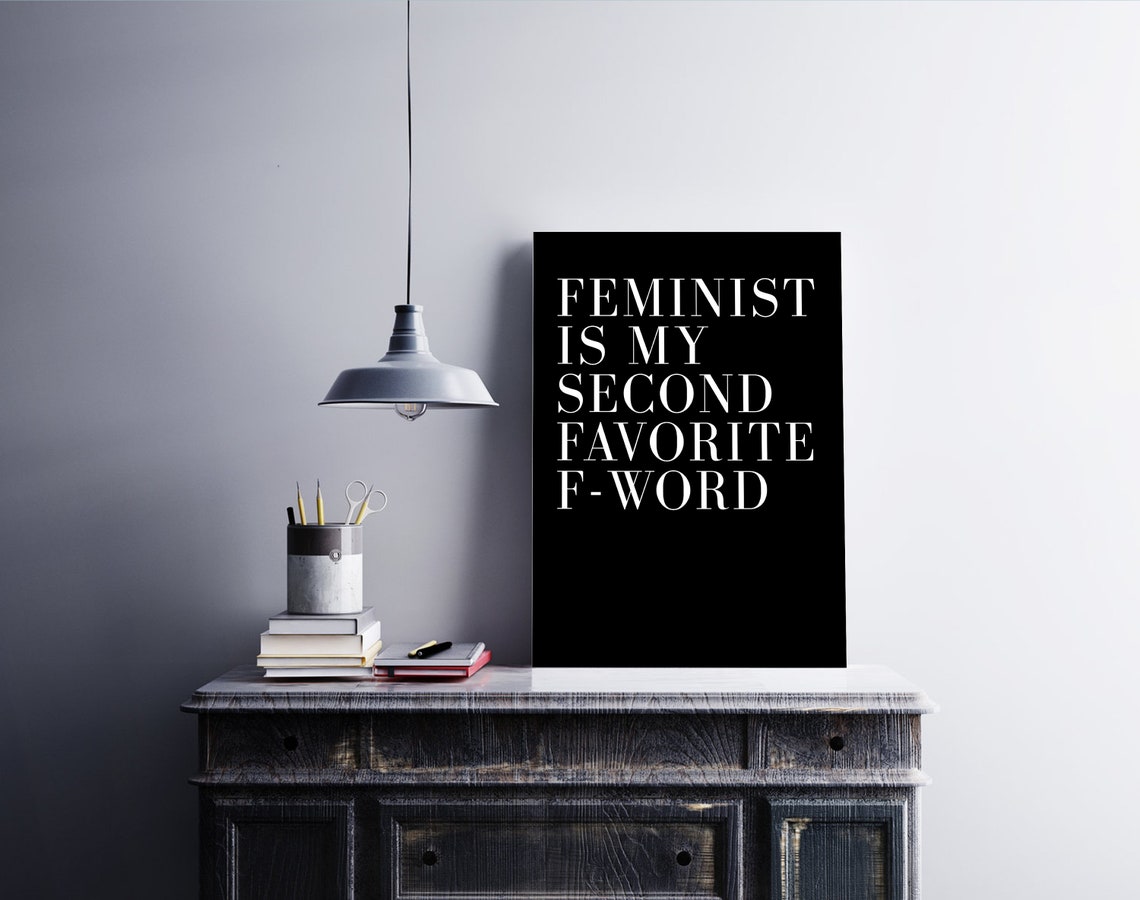 Feminist Art Feminism Poster Dorm Room Decor Girlboss Poster The Future Is Female Feminist Gift Feminism Print Dorm Poster Girl Gift - Image 2