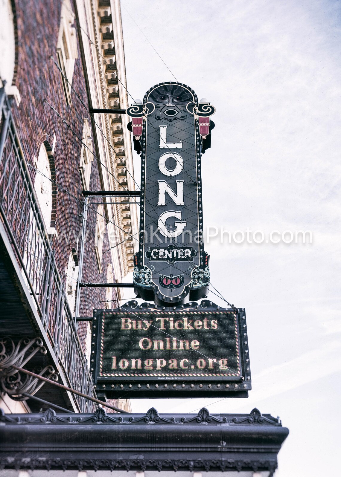 Long Center Performing Arts Theater Blade Sign Marquee Photo Poster - Image 3