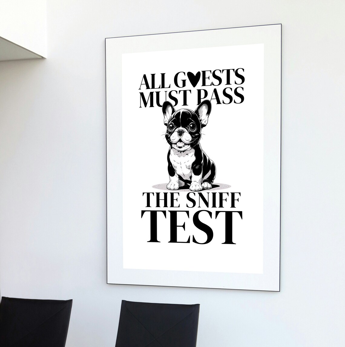 Funny Dog Print Gifts For The Dog Owner Puppy Poster Dog Wall Art Typography Wall Art Typography Print Typography As Art Dog Art - Image 2