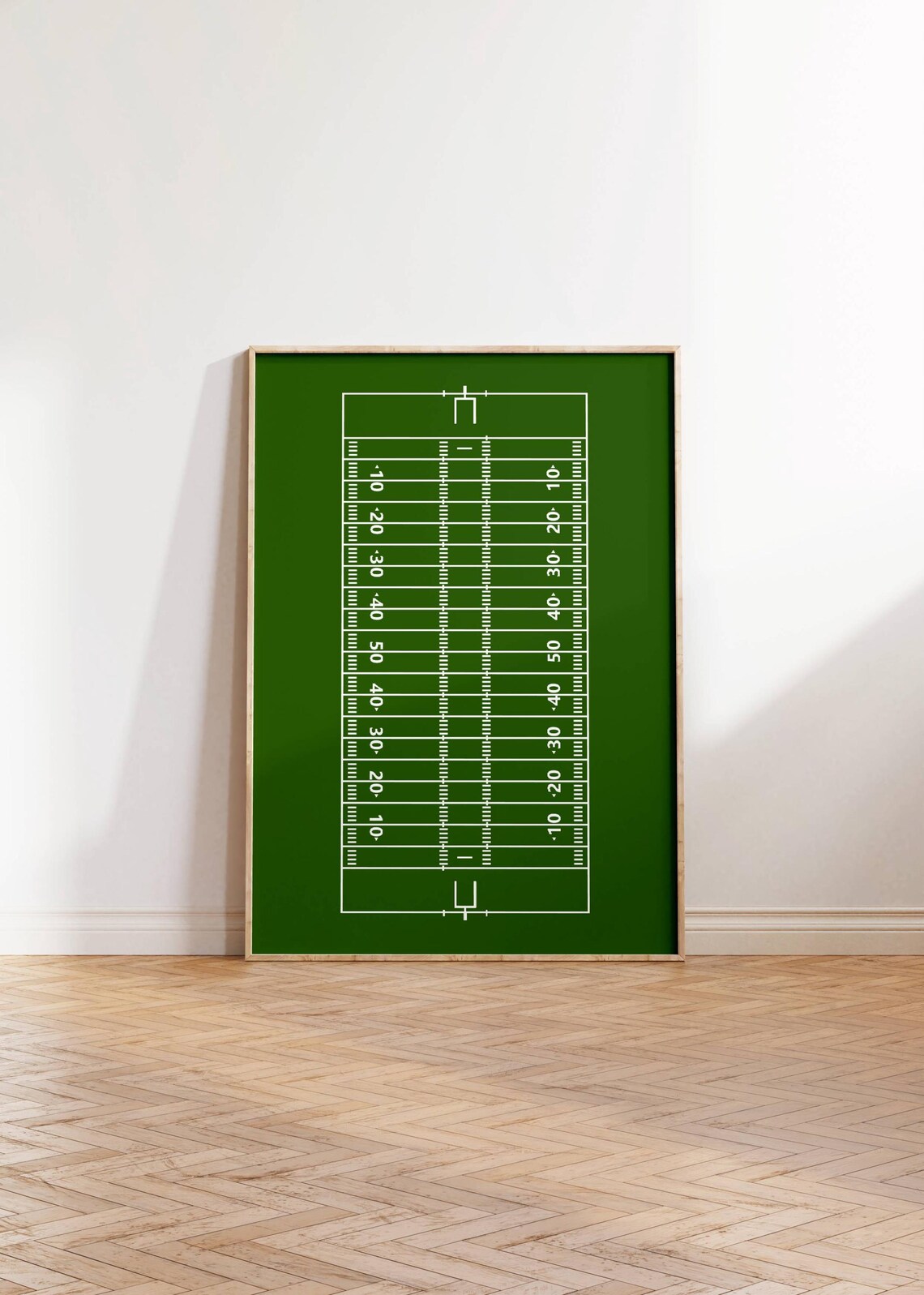 Sports Fields Set, Minimalist Game Room Poster - Image 2