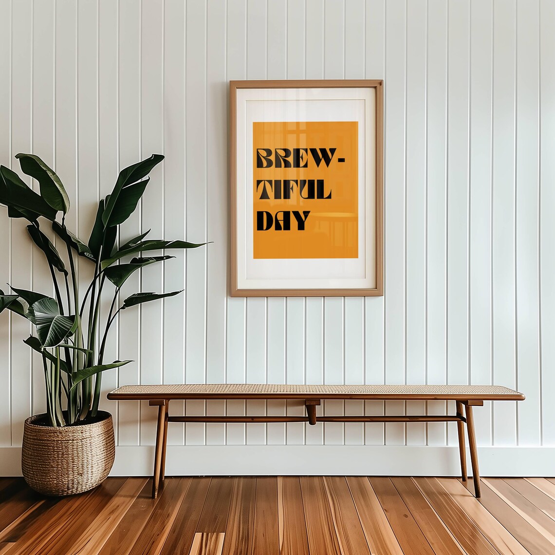 Modern Minimalist Abstract Kitchen Coffee Lovers Poster - Image 2