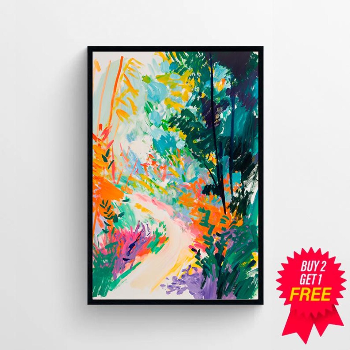 Matisse-Inspired Landscape at Collioure Art Print - Image 4