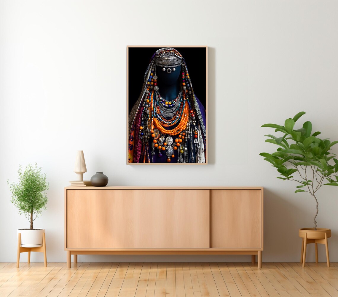 Moroccan Product Berber Decor Morocco Oriental Art African Wall Art Wall Art Prints - Image 3