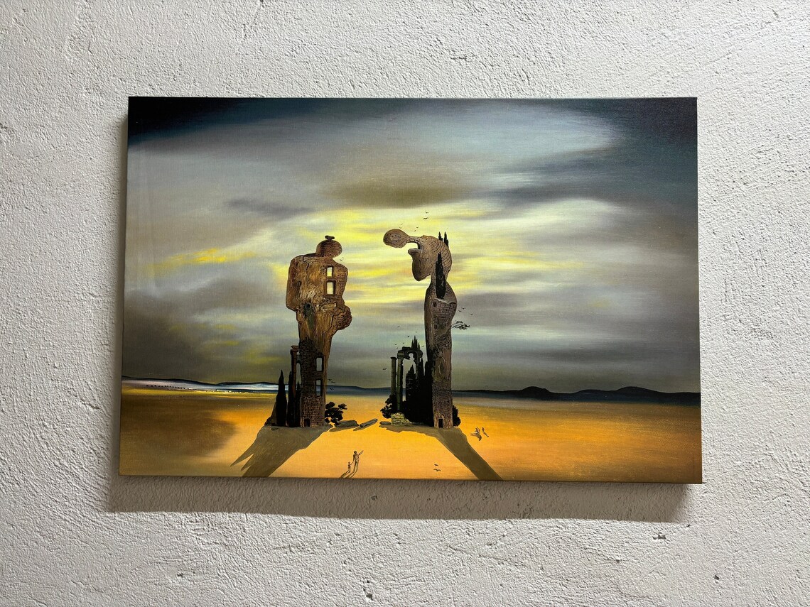 Salvador Dali Archeological Reminiscence Art Print