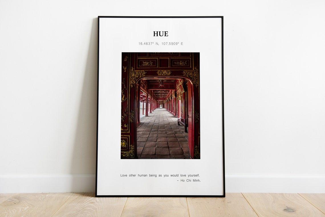 Hue Vietnam Travel Print Hue Vietnam Photography Hue Travel Gift Vietnam Wall Decor Vietnam Art Print Downloads