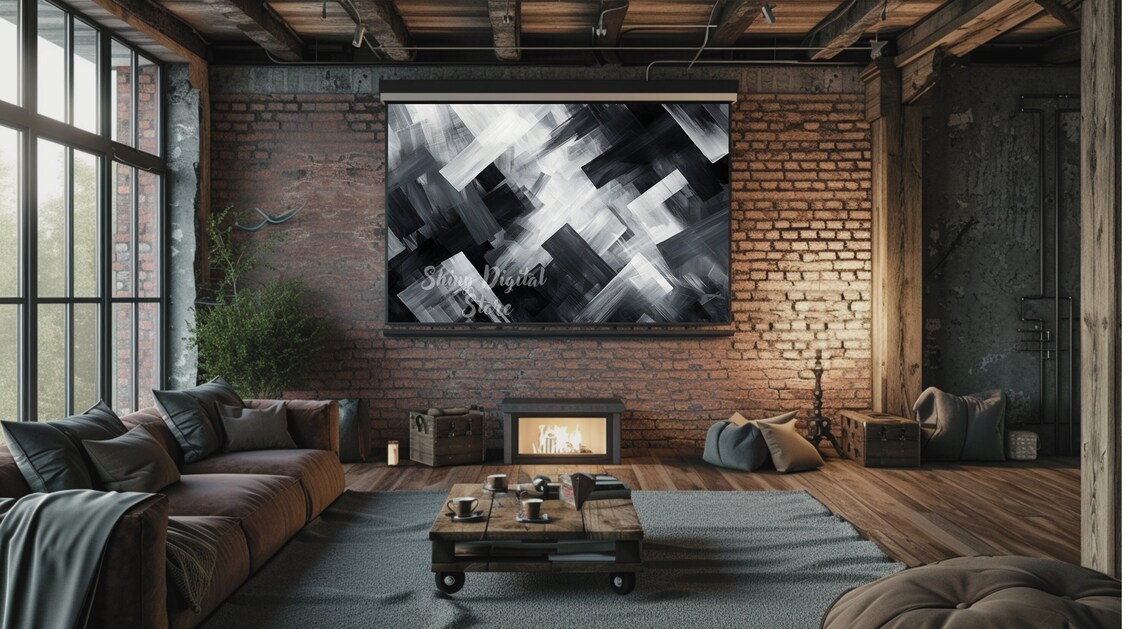 Modern Abstract Art Collection, TV Art Bundle - Image 2