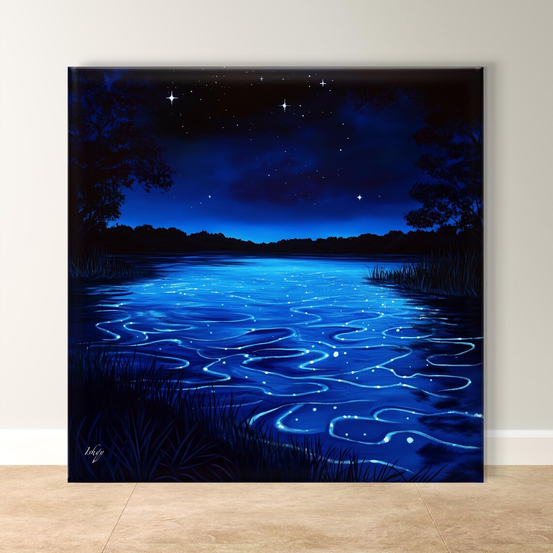 Vieques Bay Bioluminescent Puerto Rico Art Print