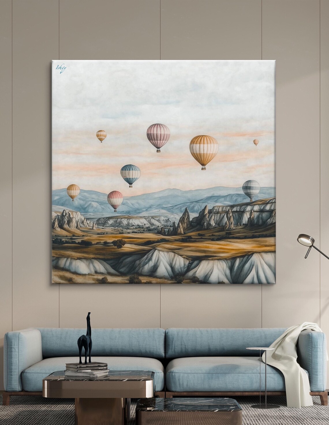 Colorful Cappadocia Balloon Festival Valley of Rock Spires Poster - Image 7