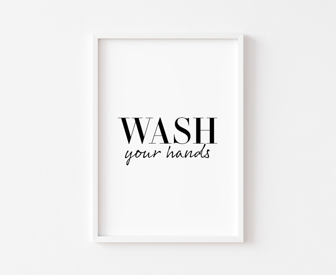 Bathroom Prints Funny Home Toilet Art Print