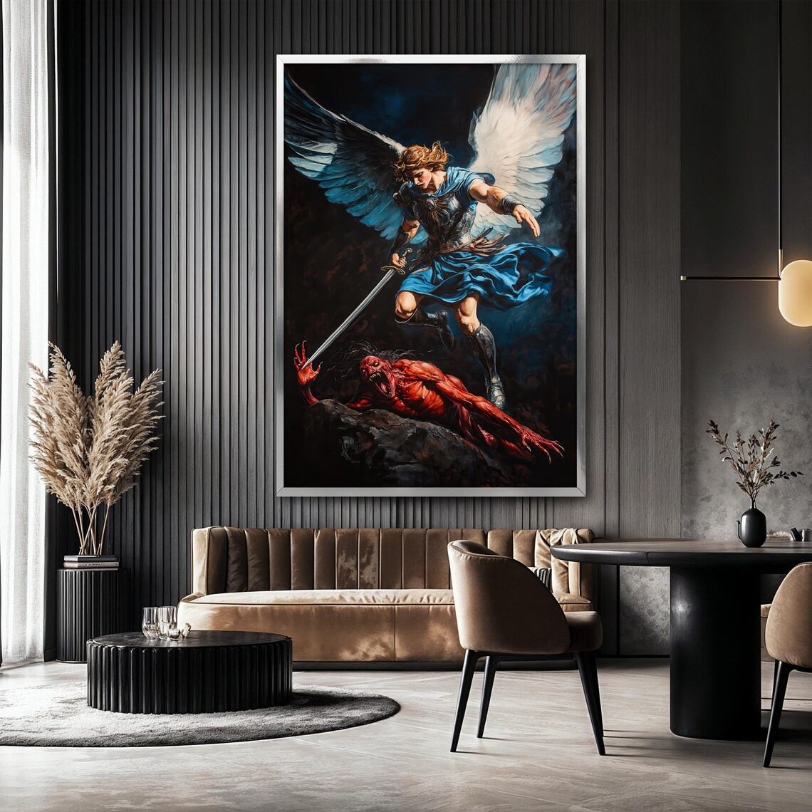 Archangel Michael Christian Home Decor, Warrior Angel - Image 2