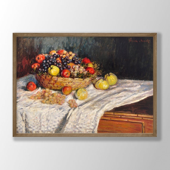 Claude Monet Art Print Paintings Wall Nouveau Prints Exhibition Farmhouse Decor Kitchen