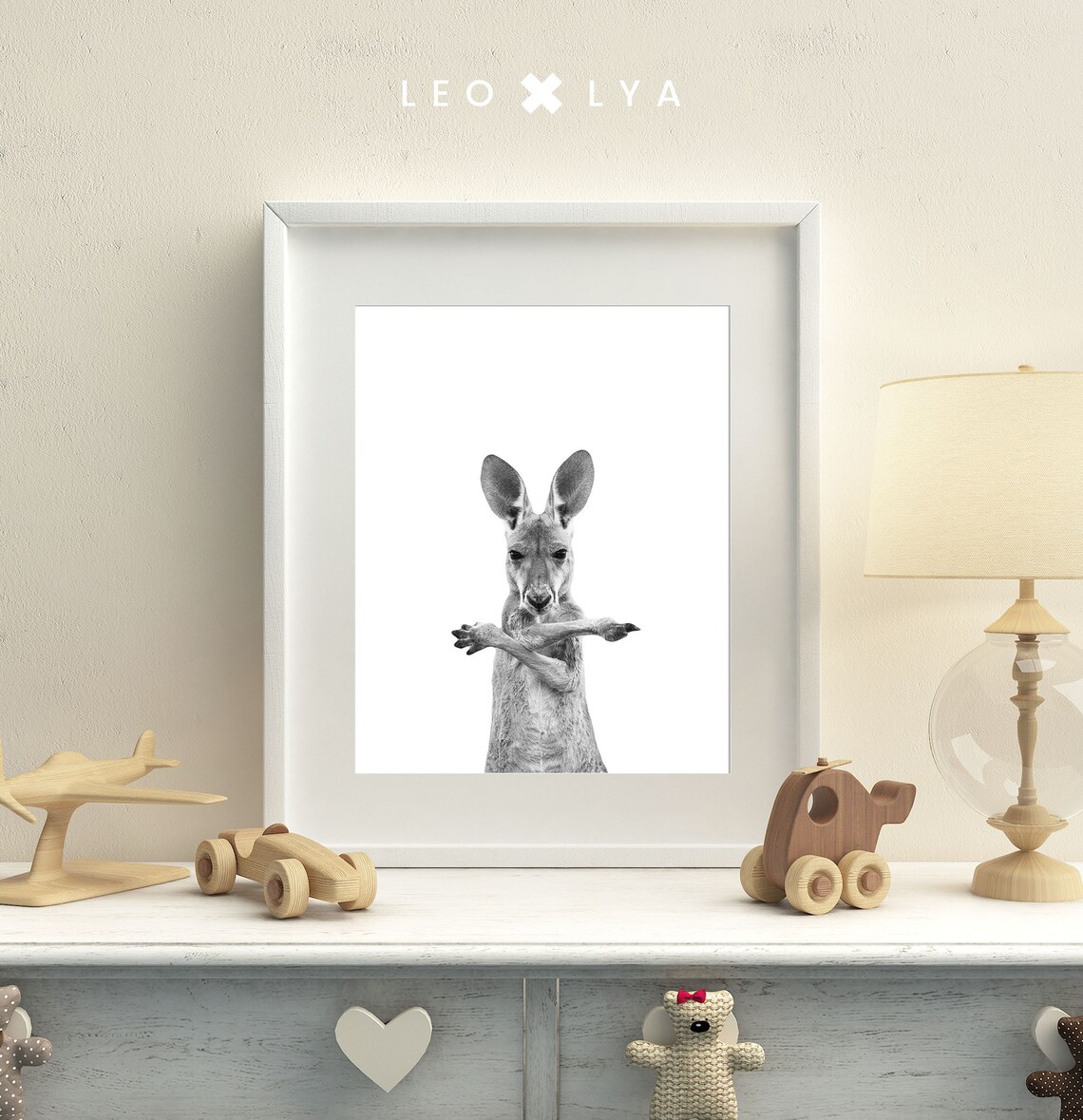Kangaroo Photo Art Print, Australian Animal Decor - Image 5