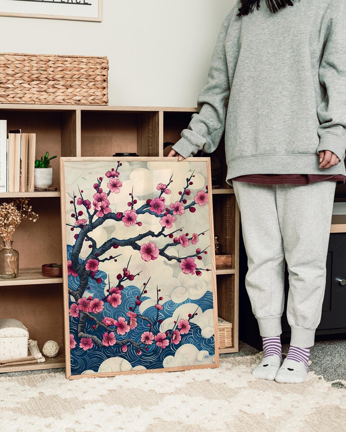 Sakura Cherry Blossom Poster Print