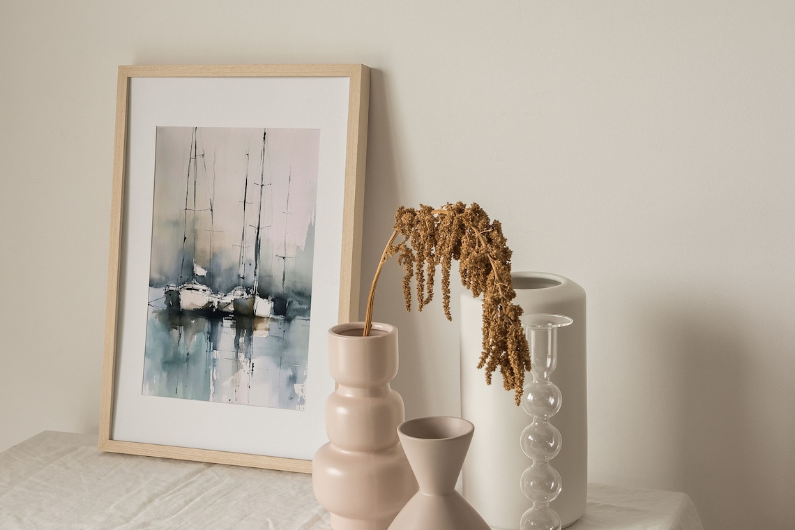 Sailboat Painting Florida Watercolor Art Print - Image 4