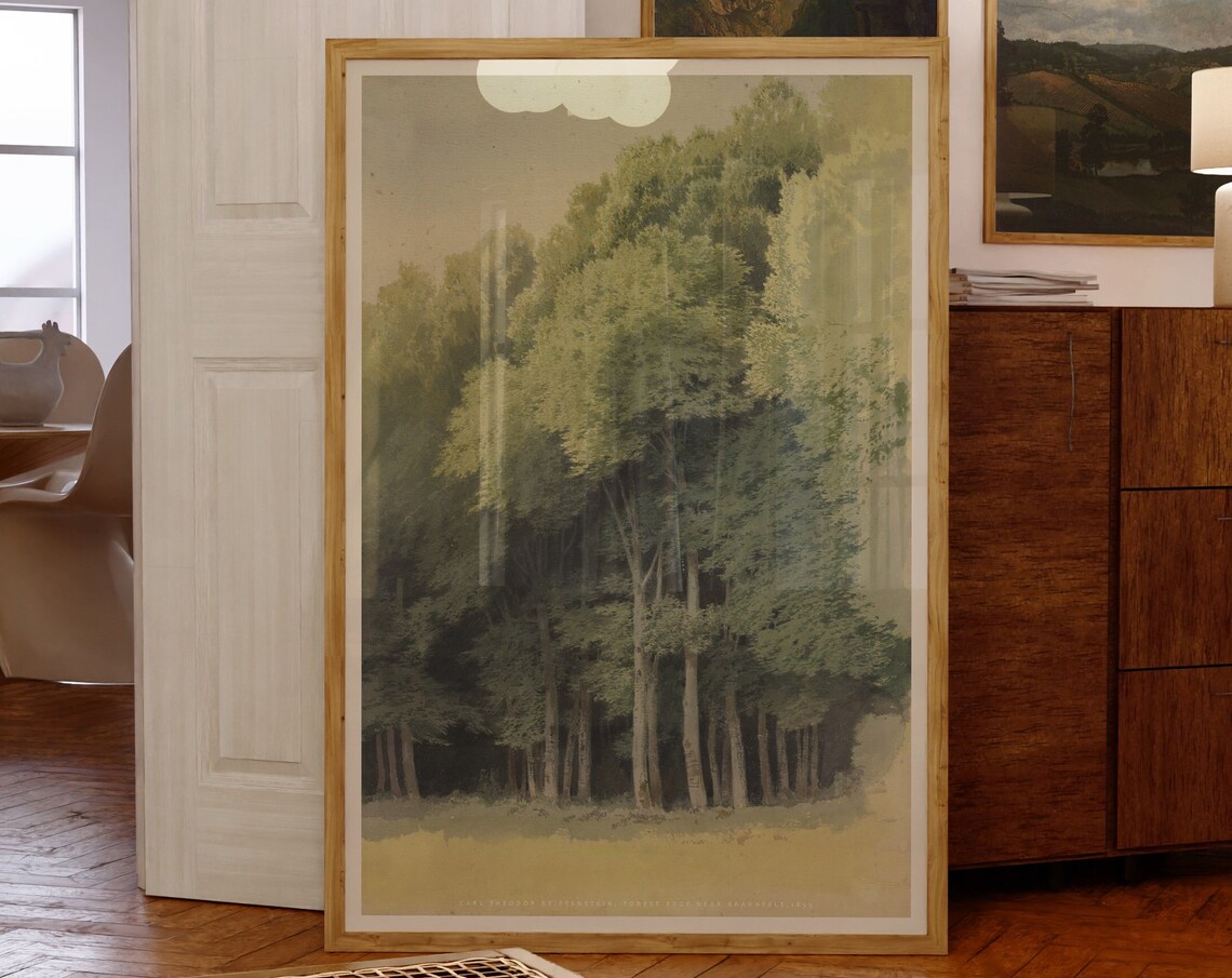 Forest Edge Near Braunfels, Reiffenstein Art Print