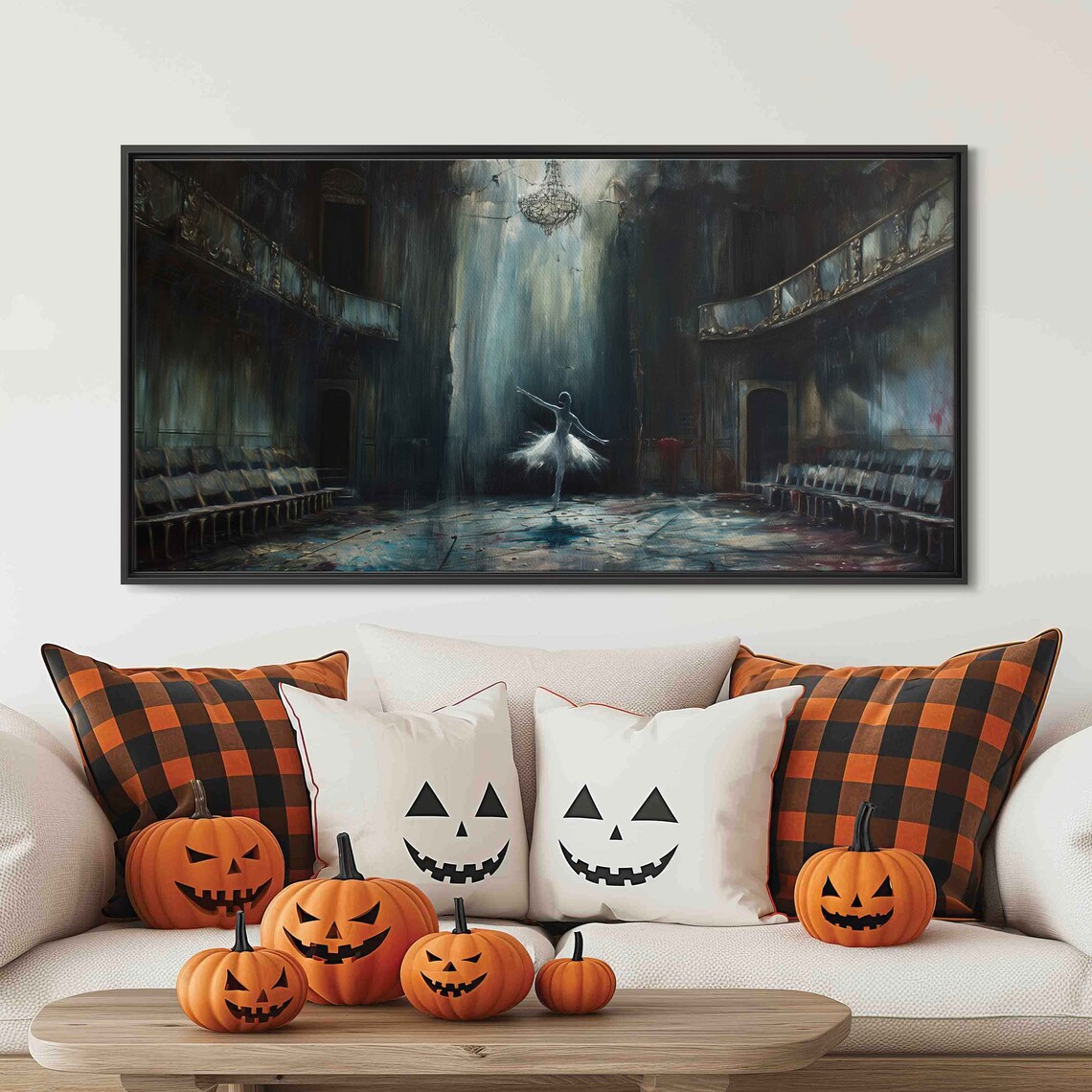 Ghostly Ballerina, Haunted Theater Poster Print - Image 3