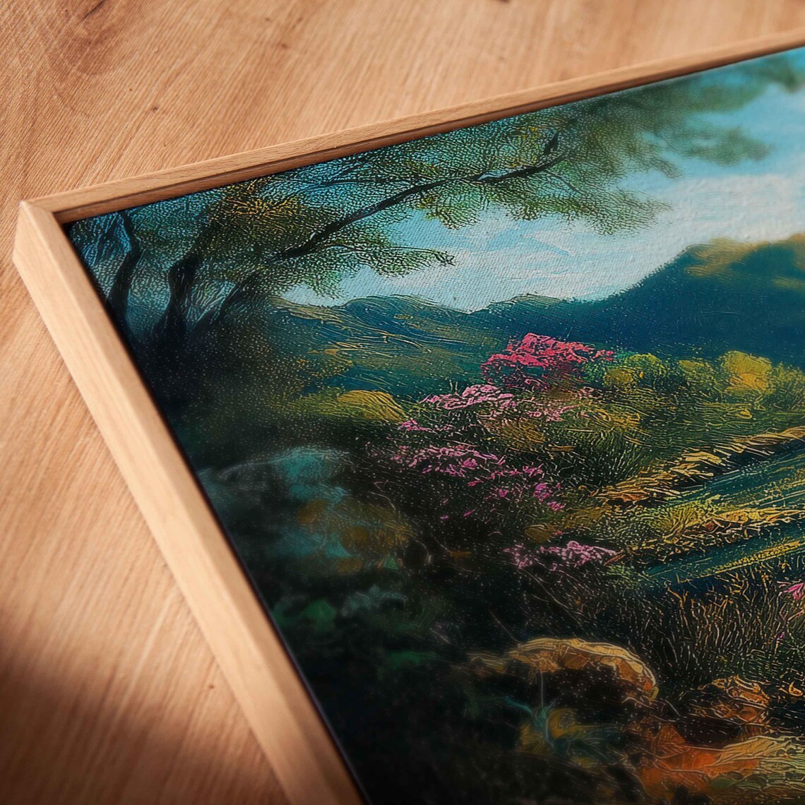 Vibrant Lake Malawi Waters Wall Art Print Colorful Fish Lush Landscape - Image 2