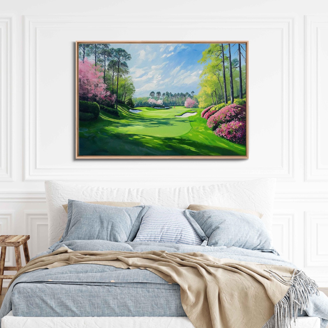Augusta National Golf Course Green Art Print