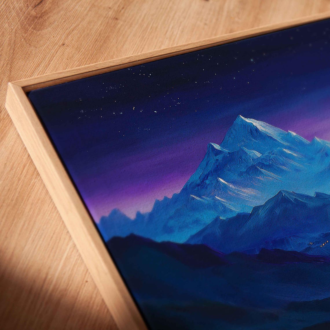 Himalayas Twilight Scene, Starry Night - Image 2