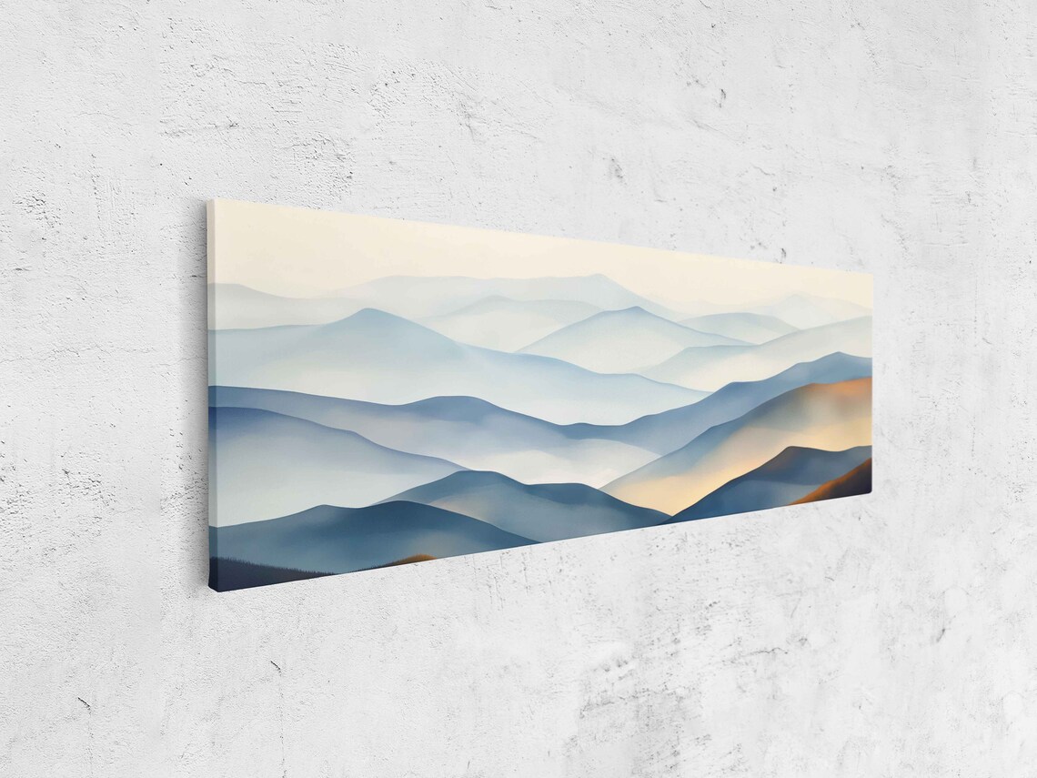 Great Smoky Mountain National Park, Minimalist Art Print - Image 4