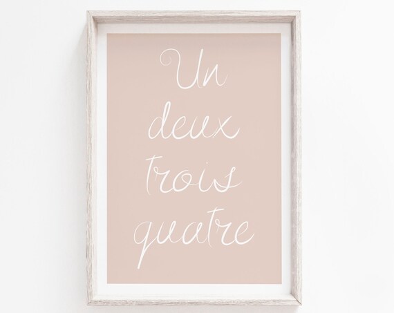 Scandinavian Pink Minimalist Art Print