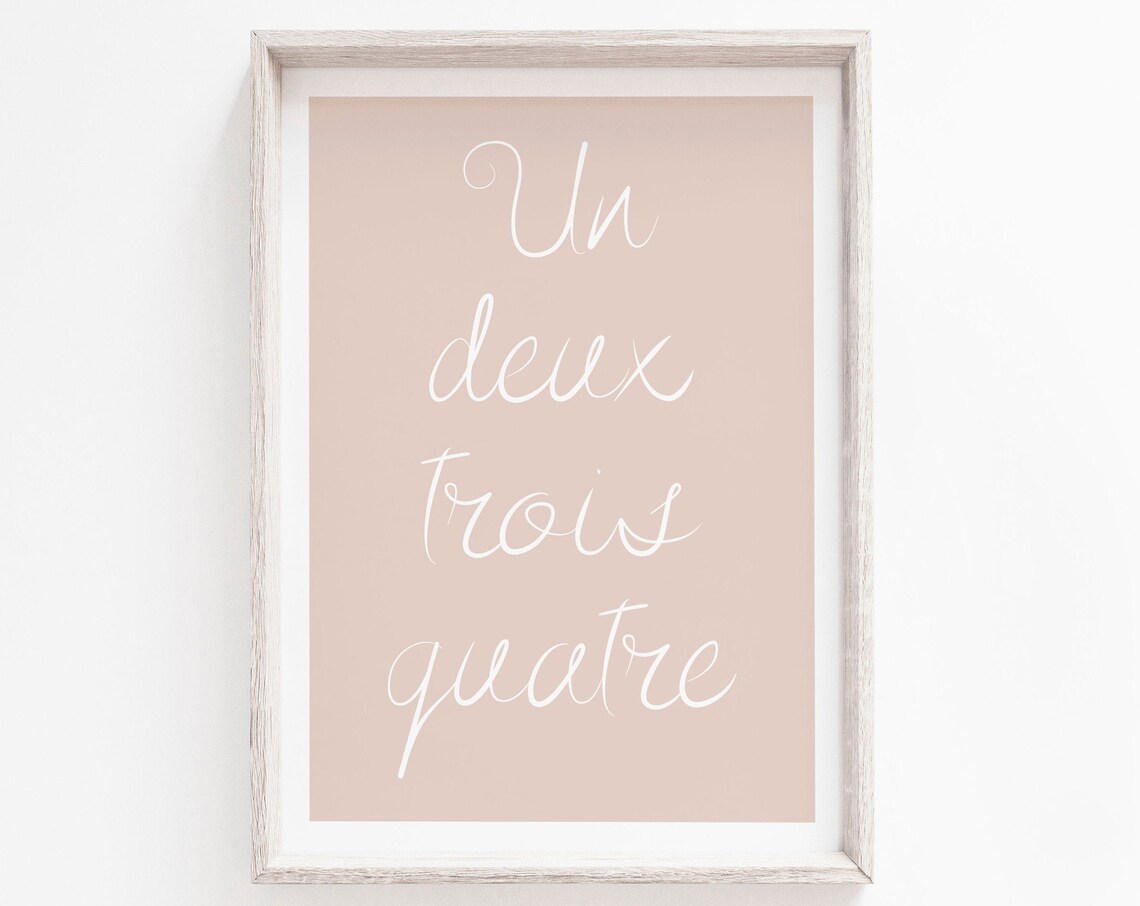 Scandinavian Pink Minimalist Art Print