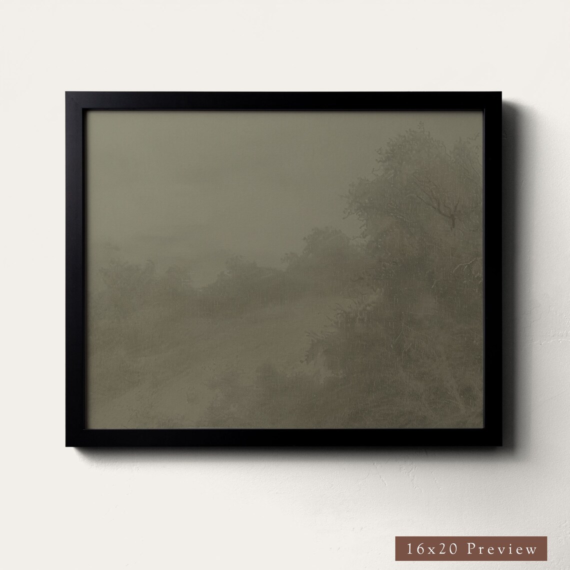 Shepherd With Sheep In Golden Pasture Vintage Style Art Poster - Image 3