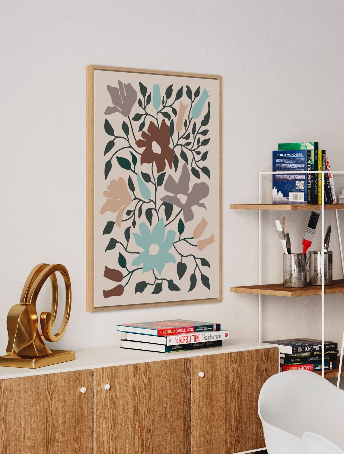 Botanical Retro - Modern Travel Poster - Image 4