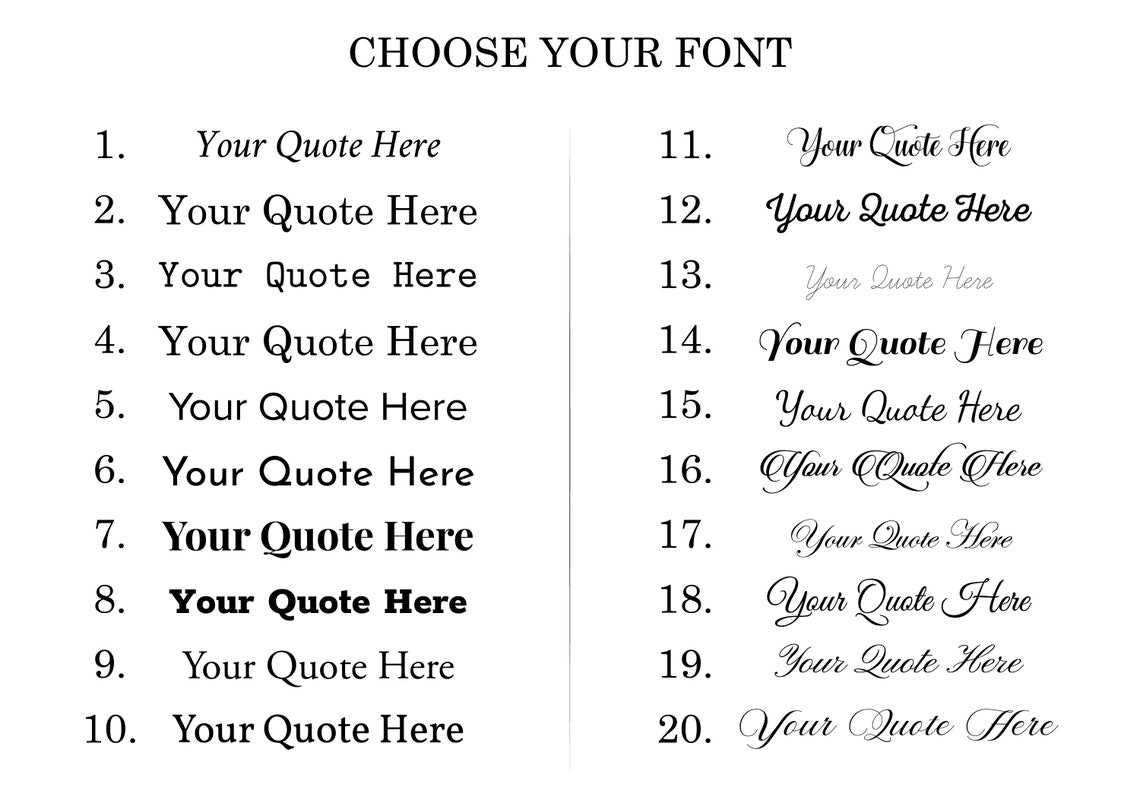 Custom Quote Print Custom Poster Print Custom Quote Sign Personalized Quote Print Quote Print Wall Art Custom - Image 2
