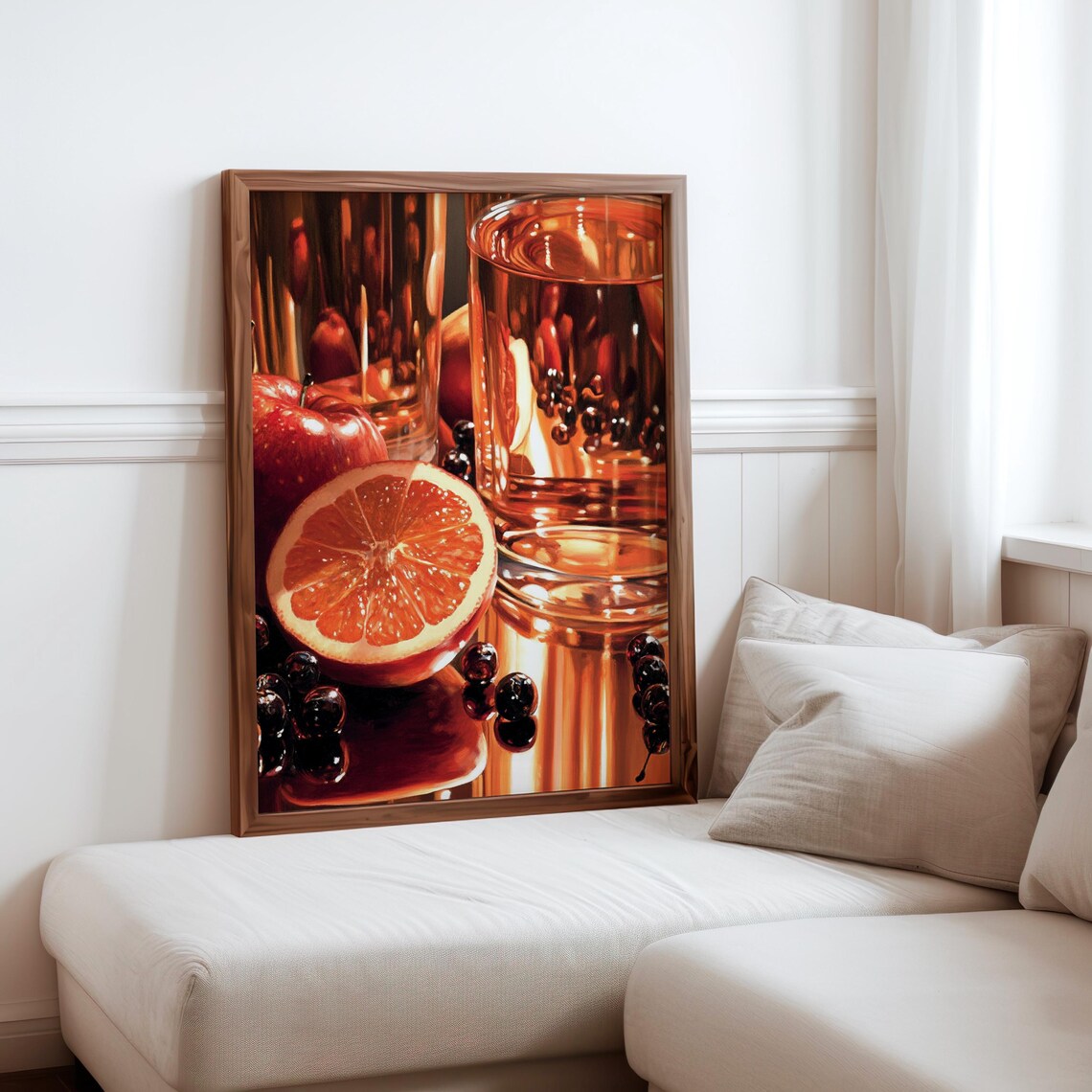 Pedro Campos Inspired Photorealism Print Hyperrealistic Object Posters Modern Realism Wall Decor Realistic Soda Can Fruit Art Print