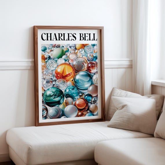 Charles Bell Inspired Photorealism Poster Vintage Gumball Print Colourful Retro Sweetshop Hyper Realistic Candy Machine 1980s