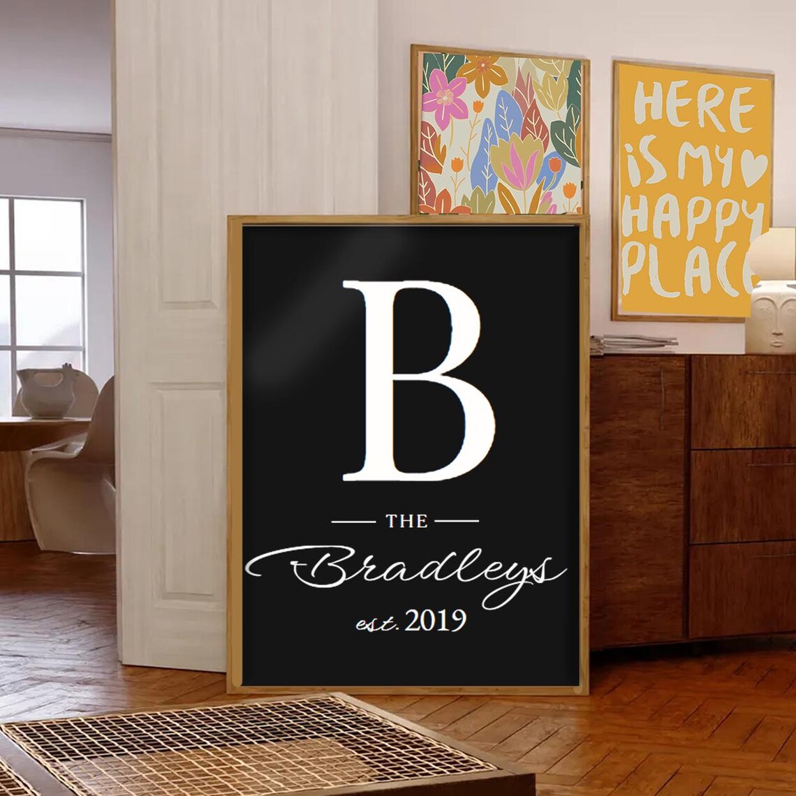 Personalized Family Last Name Sign, Entryway Decor - Image 6