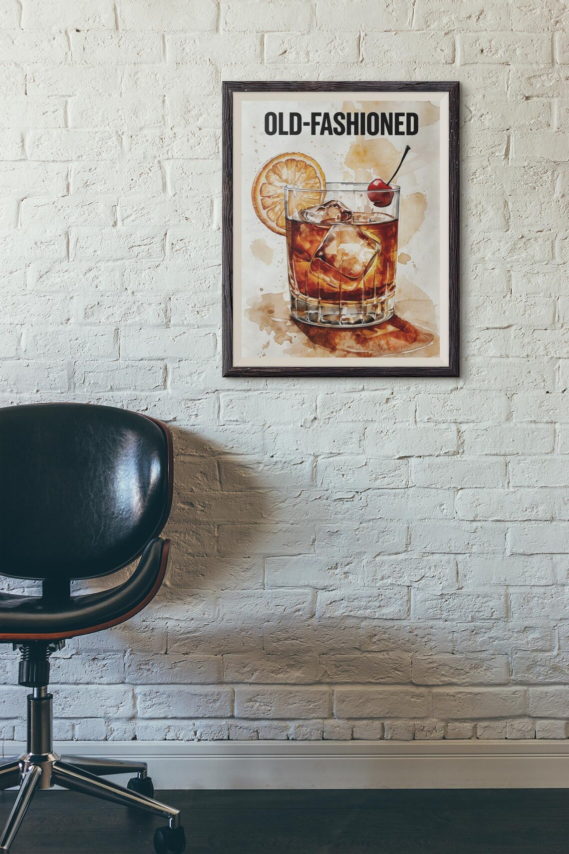 Old Fashioned Whiskey Poster - Image 2