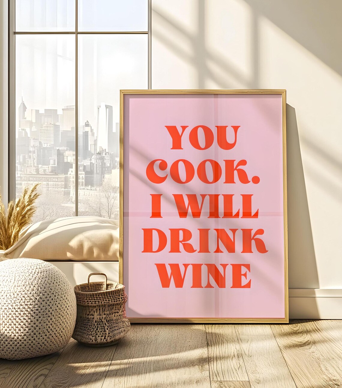 You Cook I Will Drink Wine, Kitchen Decor - Image 7