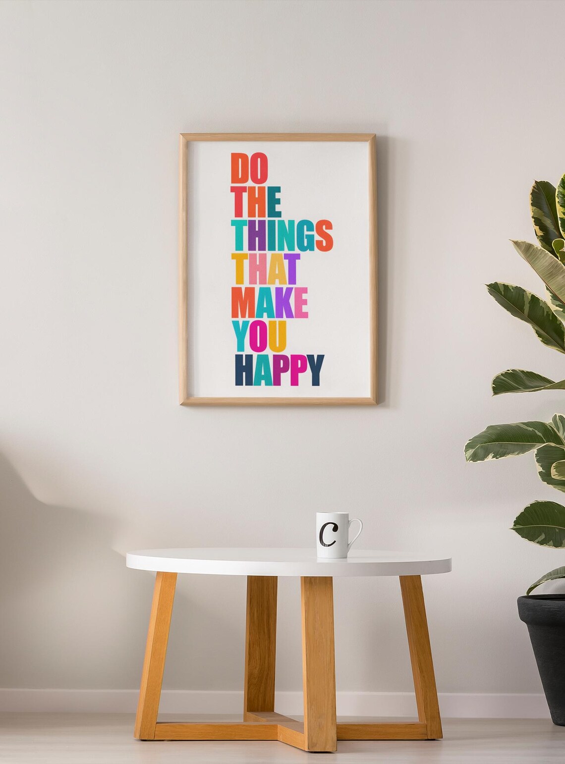 Do What Makes You Happy, Inspiring Home Office Decor - Image 7