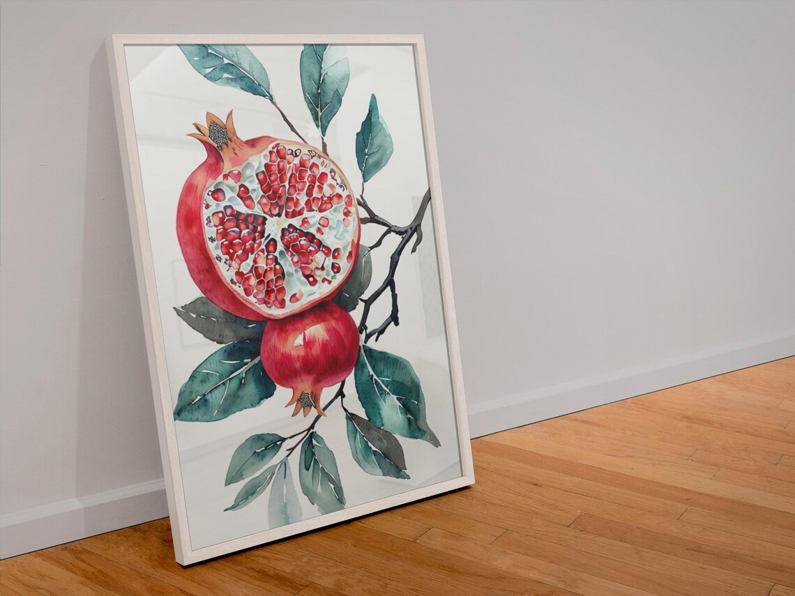 Vintage Pomegranate, Elegant Home Decor Gift - Image 6