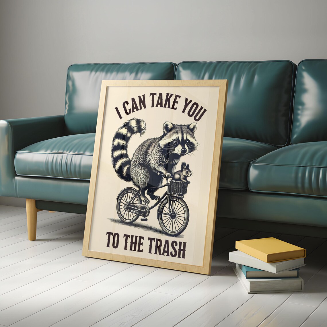 Funny Raccoon, I Can Take You To The Trash - Image 3