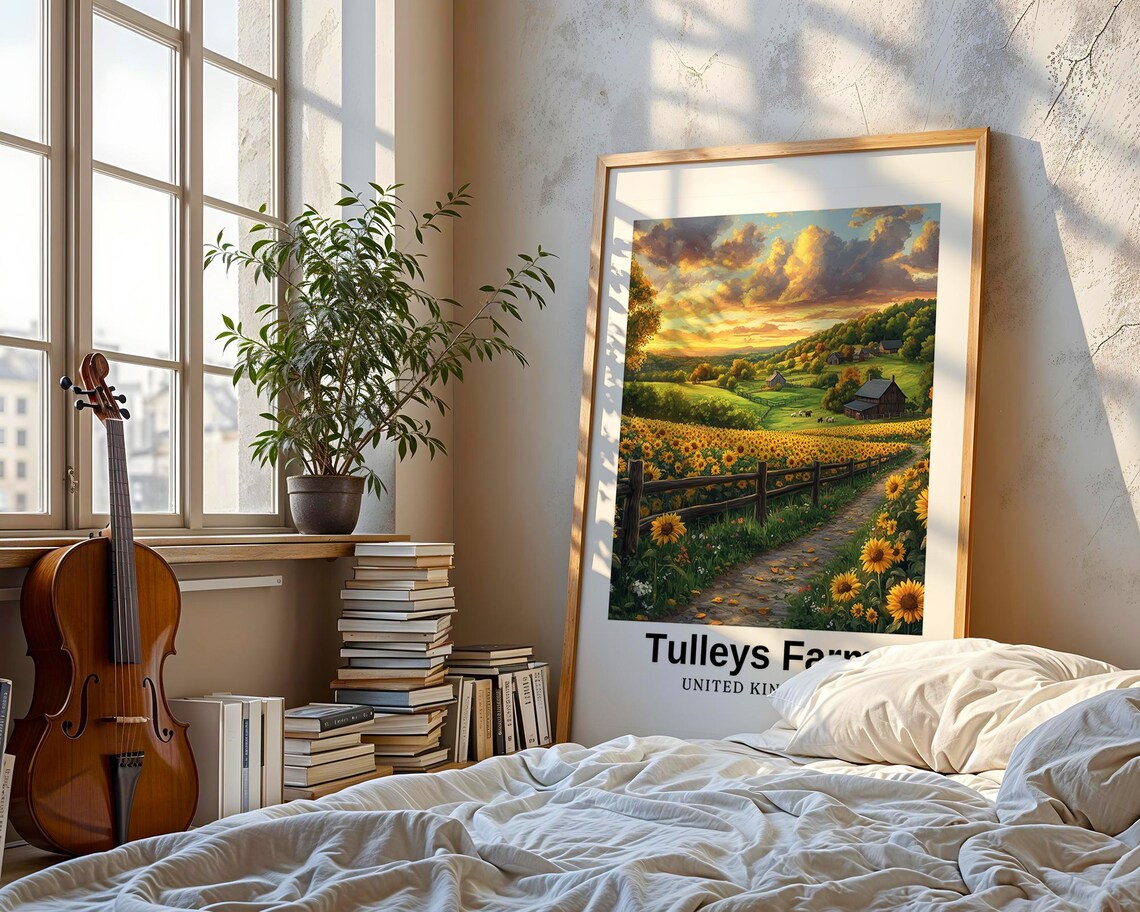 Tulleys Farm Travel Poster, United Kingdom - Image 3