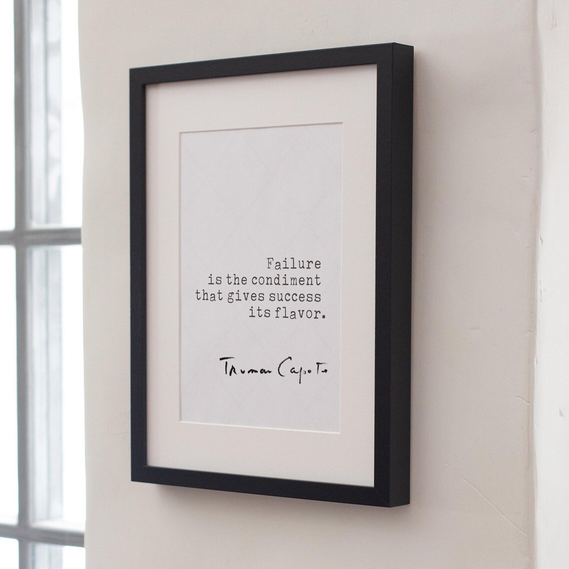 Truman Capote Quote Art Print, Reading Nook Decor - Image 4
